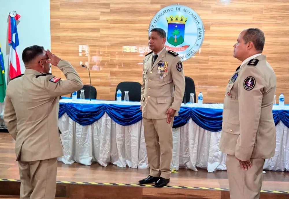 PMBA realiza solenidade de passagem de comando da 4ª CIPM em Macaúbas