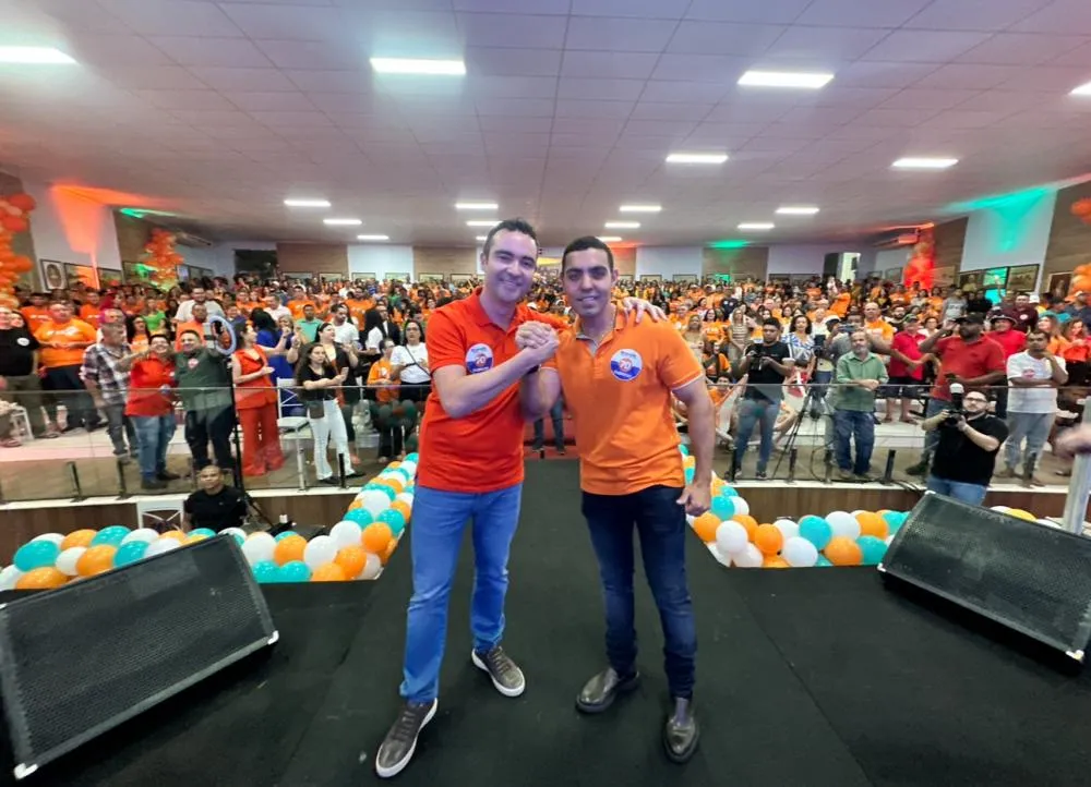 Fabrício Abrantes e Marlucinho Abreu são confirmados em convenção do Avante para prefeito e vice em Brumado