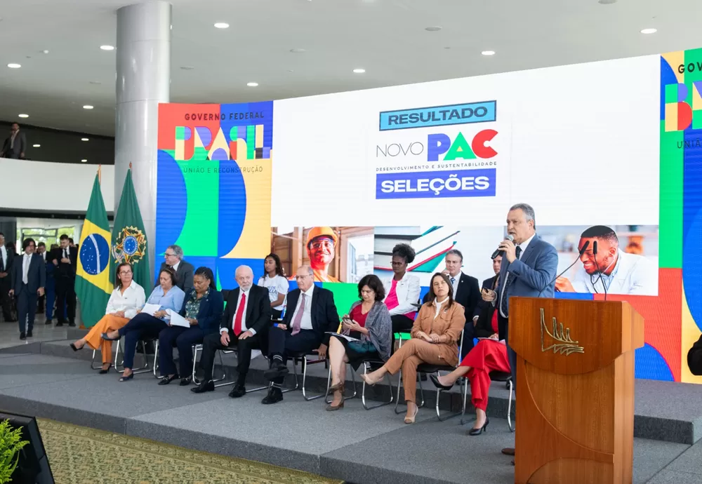 Bahia vai receber 716 obras e equipamentos do Novo PAC Seleções, contemplando mais de 350 municípios do estado