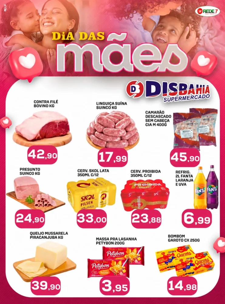 Sábado de Ofertas do Disbahia Supermercado