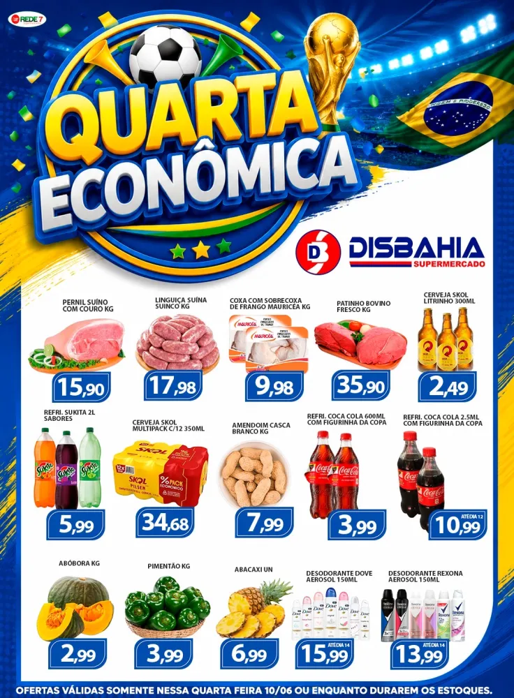 Economize na Quarta Econômica do Disbahia