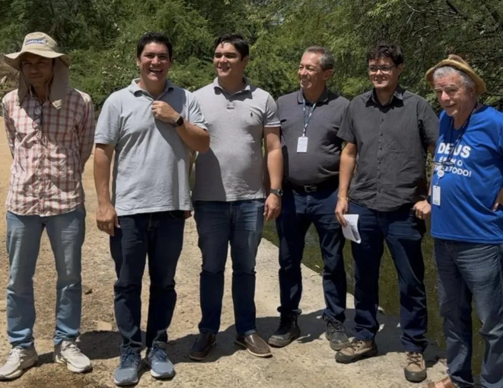 Guilherme Bonfim acompanha visita técnica da CODEVASF para atualização dos estudos do sistema de esgotamento sanitário em Brumado