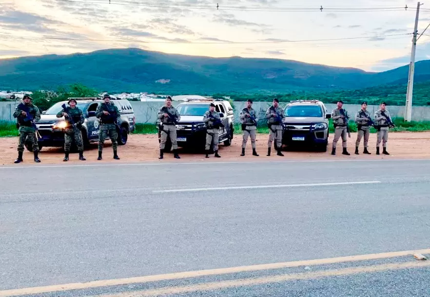Operação conjunta do 24° BPM com unidades especializadas intensifica combate à criminalidade em Brumado