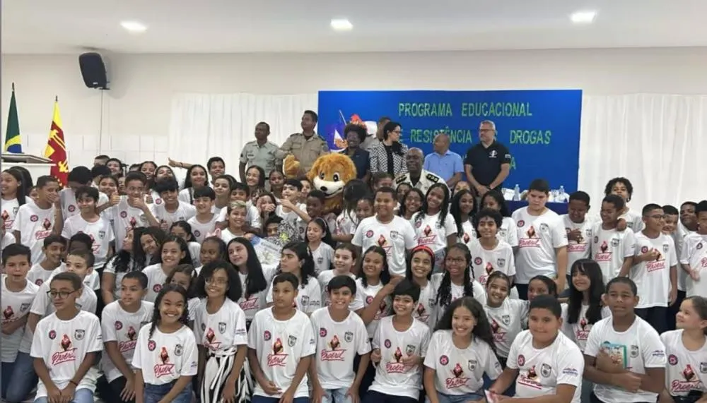 Brumado forma segunda turma do Proerd em 2024 e reforça combate às drogas e à violência