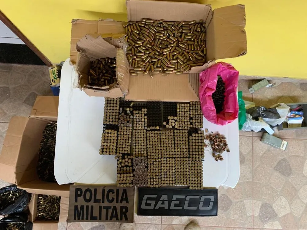 Operação do MPBA desarticula rede de comércio ilegal de armas e munições