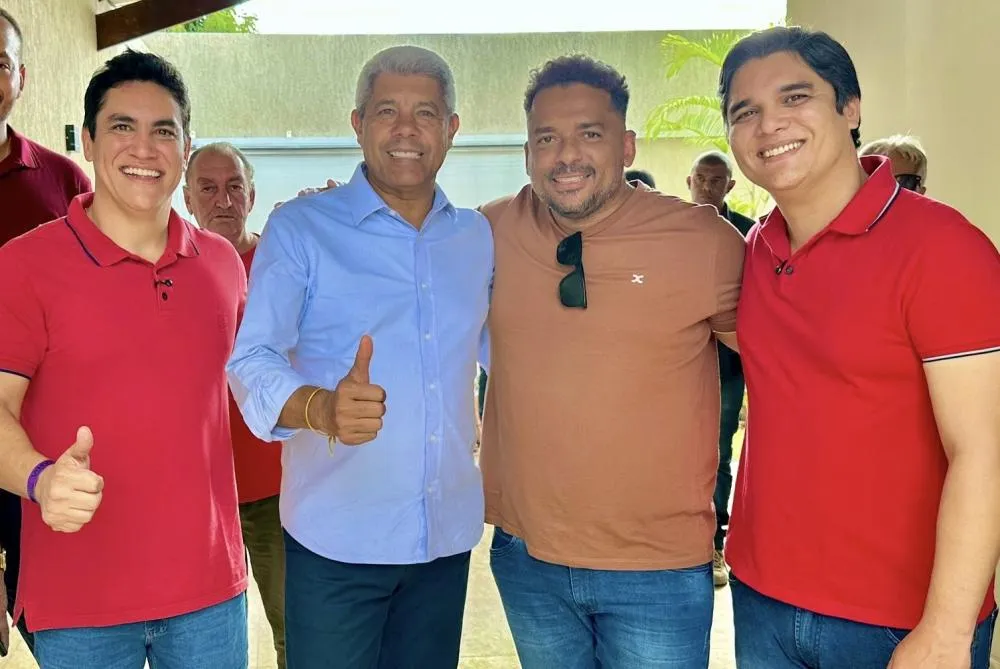Ednei Clebson participa de reunião com o Governador da Bahia e reforça apoio a Vitor Bonfim para deputado federal