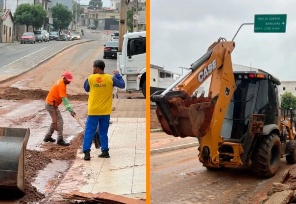 Prefeitura de Brumado atua para reparar danos causados pelas fortes chuvas