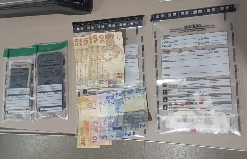 PM apreende 20 porções de cocaína durante ocorrência de perturbação do sossego em Macaúbas