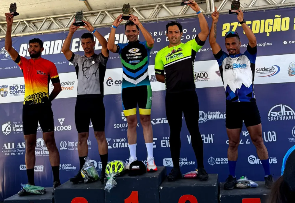Brumadense Igor Neto conquista 1º lugar na categoria Master A1 MTB da Corrida Ecológica Brumado a Rio de Contas