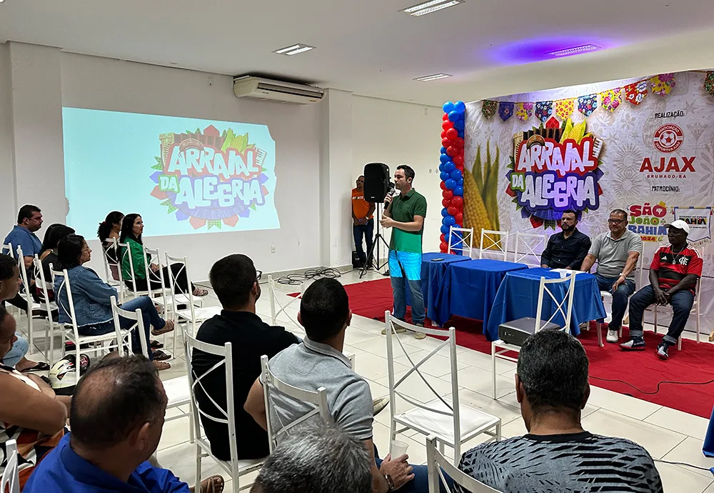 Arraial da Alegria: Fabrício Abrantes realiza prestação de contas e destaca benefícios para o Ajax