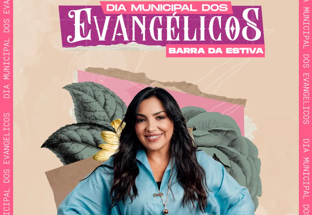 Eyshila é confirmada como atração do Dia Municipal dos Evangélicos em Barra da Estiva