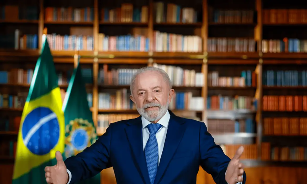 Em pronunciamento, Lula diz que tarifaço é ‘chantagem inaceitável‘