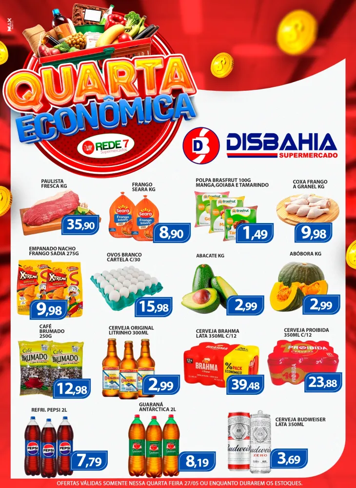 Economize na Quarta Econômica do Disbahia