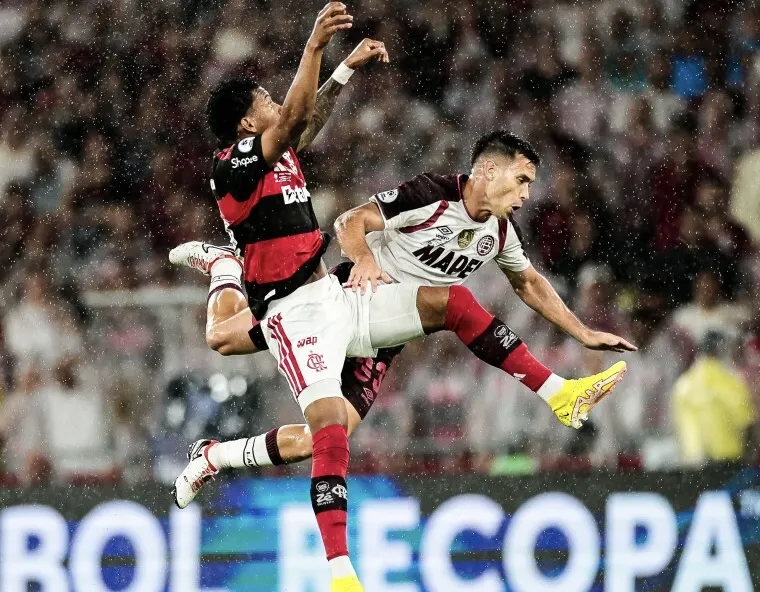Flamengo perde para o Lanús na prorrogação e fica com o vice da Recopa