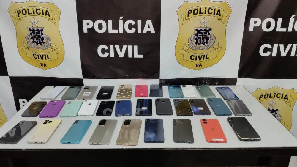Polícia Civil recupera 32 celulares furtados no primeiro dia do Carnaval de Itabuna