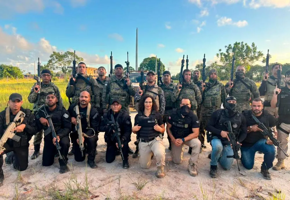 Quatro bandidos morrem em confronto com as polícias Civil e Militar durante operação contra o crime em Maraú