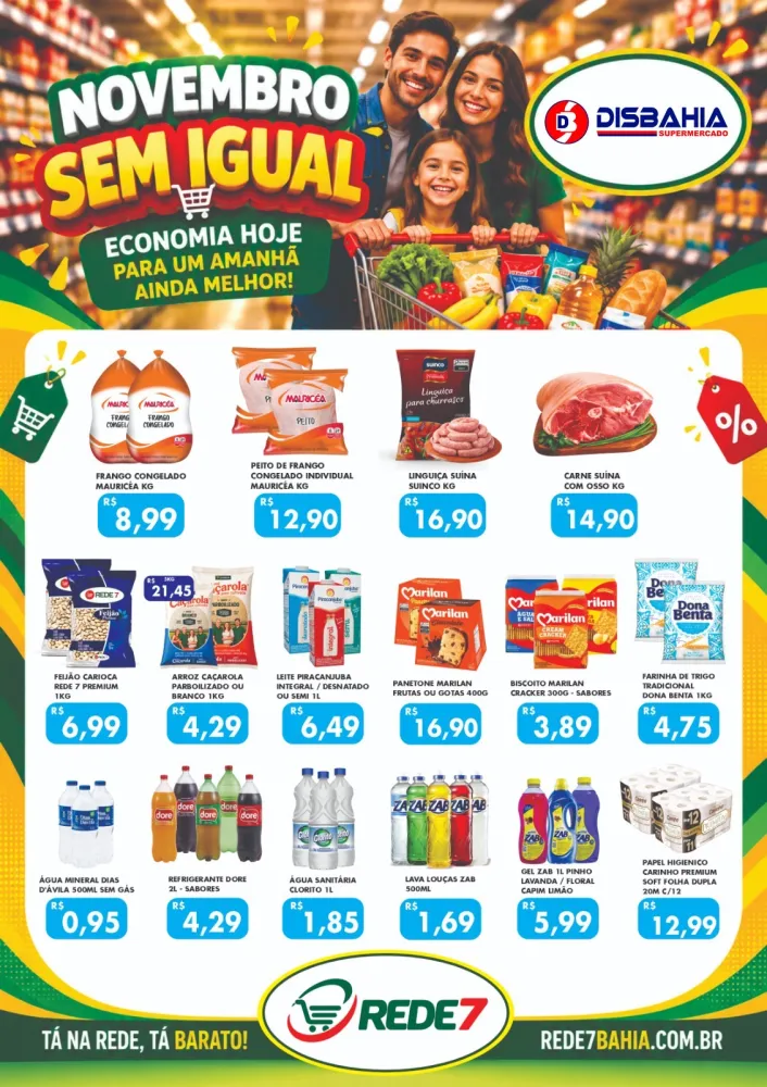 Confira o Jornal de Ofertas do Disbahia Rede 7