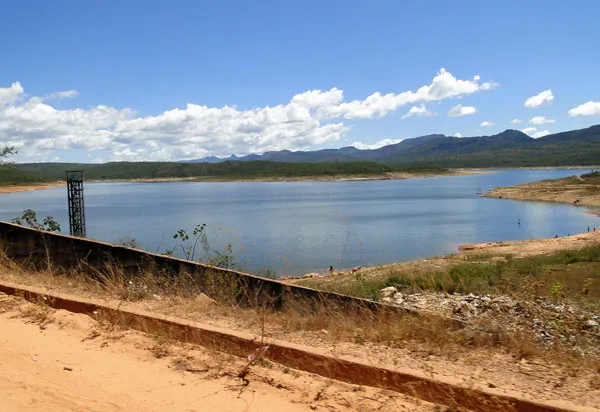 Barragem Luiz Vieira em Rio de Contas opera com apenas 29,99% da capacidade