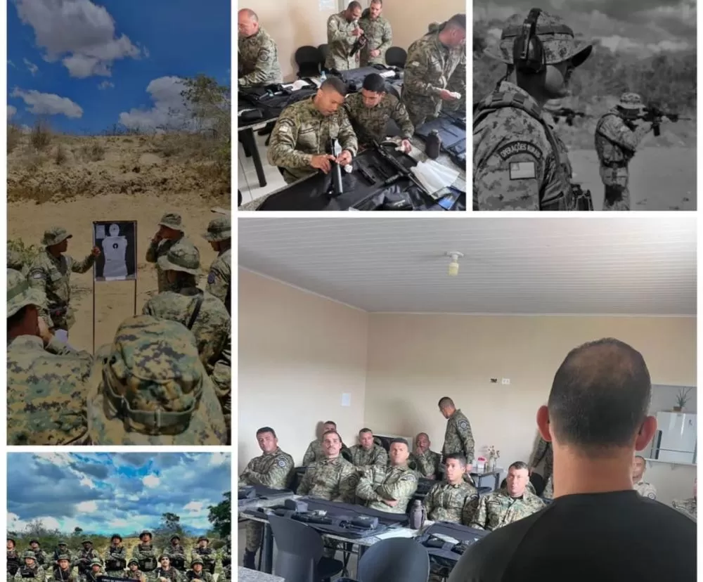 CIPE Sudoeste Capacita Integrantes para Operar a Carabina IWI ARAD 5,56x45mm