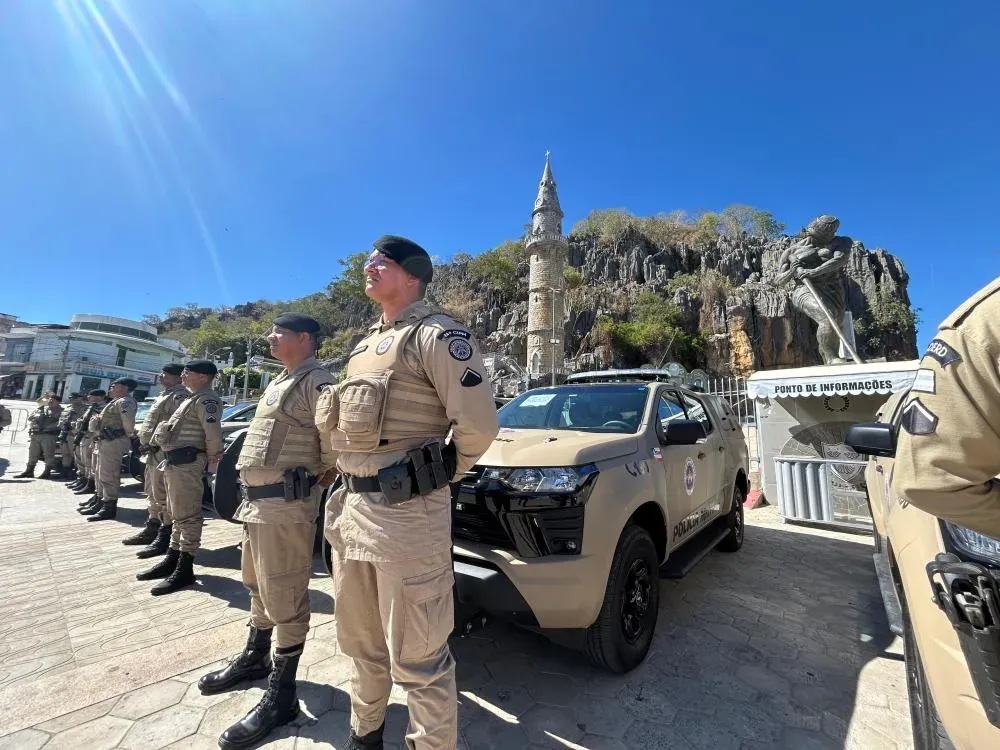 Operação Romaria amplia proteção para fiéis que visitam o Santuário de Bom Jesus da Lapa