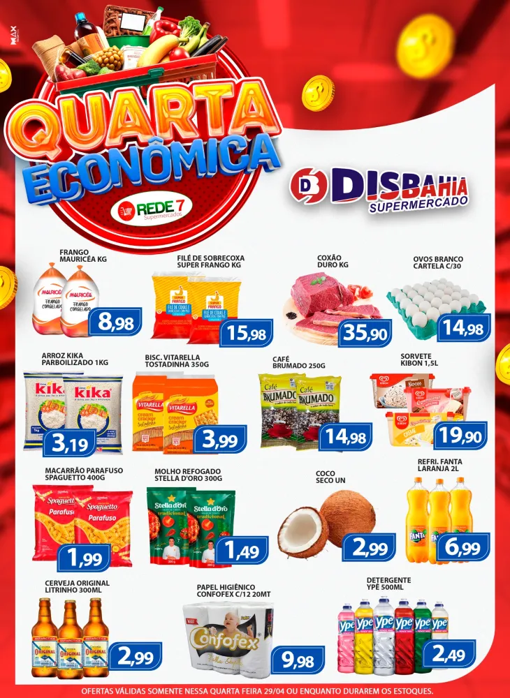 Economize na Quarta Econômica do Disbahia
