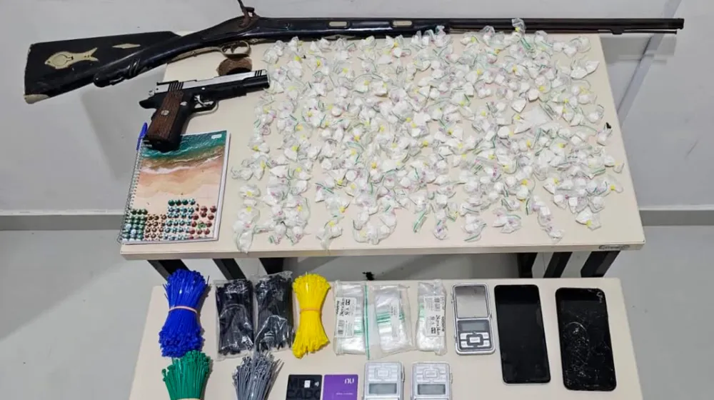 RONDESP Sudoeste apreende grande quantidade de drogas em Vitória da Conquista