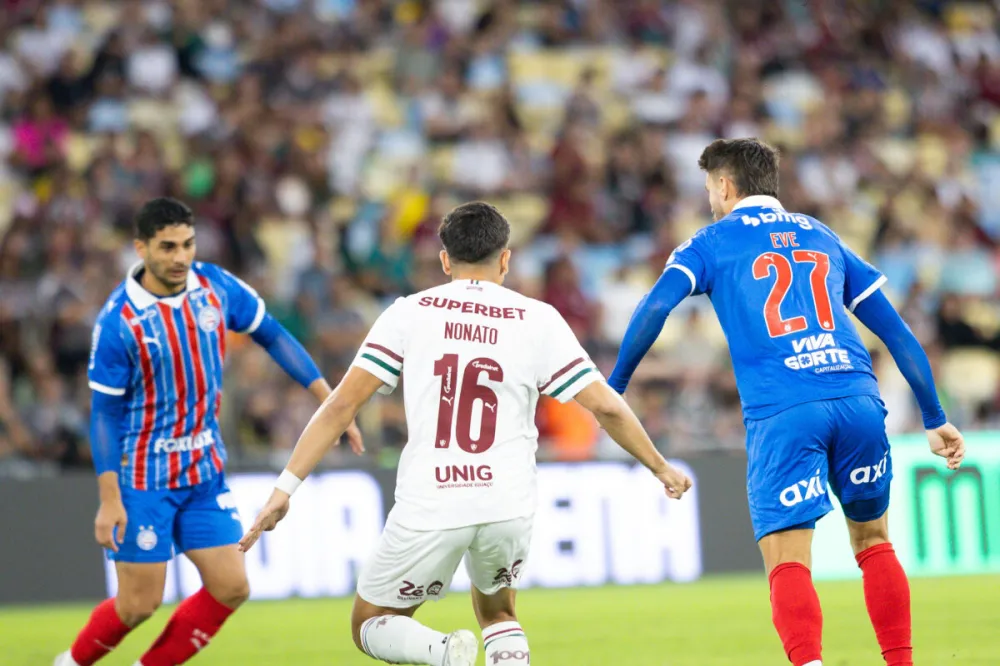 Bahia perde para o Fluminense em partida amigável no Rio de Janeiro