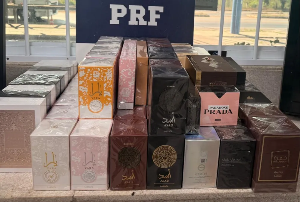 Durante operação em Vitória da Conquista, PRF apreende perfumes de origem paraguaia