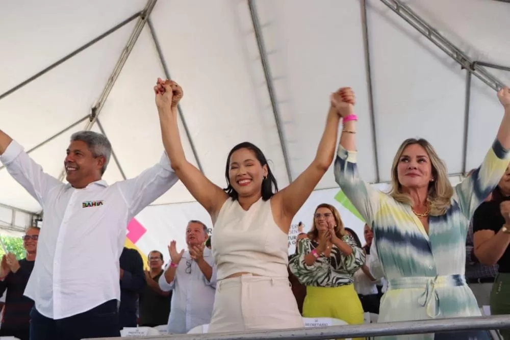 Ivana, Jerônimo e Margareth entregam mais de R$60 milhões em investimentos para Contendas do Sinc