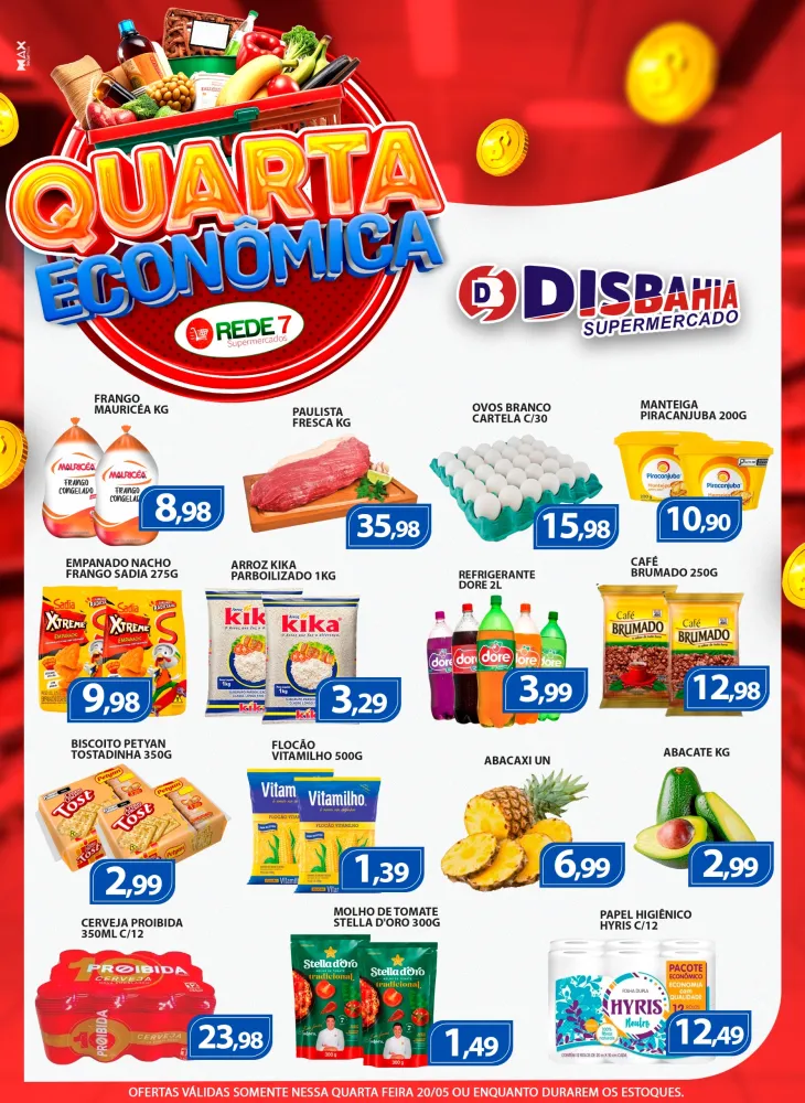 Economize na Quarta Econômica do Disbahia