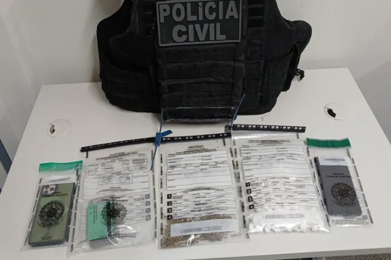 Polícia Civil prende suspeito e apreende drogas durante operação em Rio do Antônio