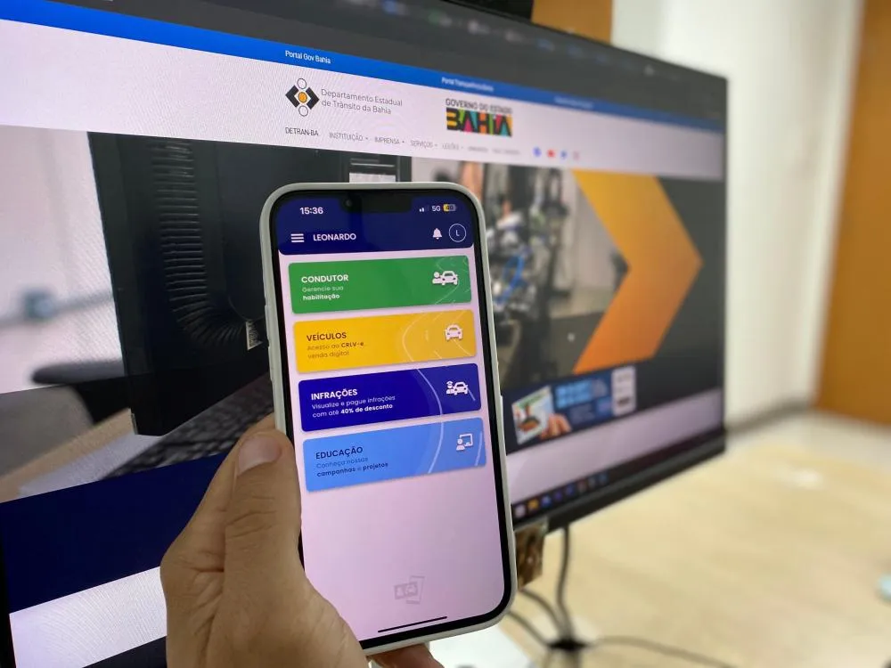 Proprietários de veículos da Bahia já podem fazer a indicação online de real infrator