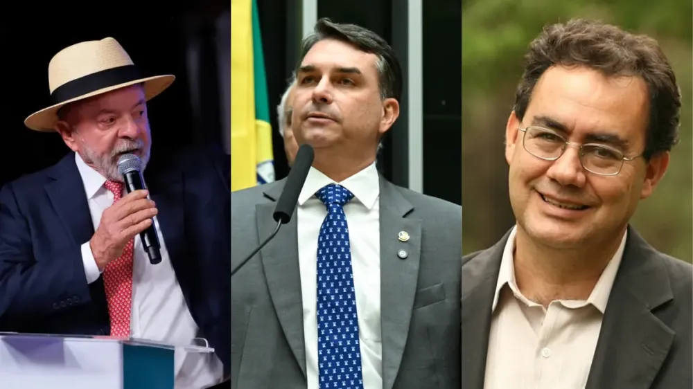 Pesquisa Quaest aponta Lula com 37%, Flávio com 30% e Cury com 10% na corrida presidencial no 1º turno