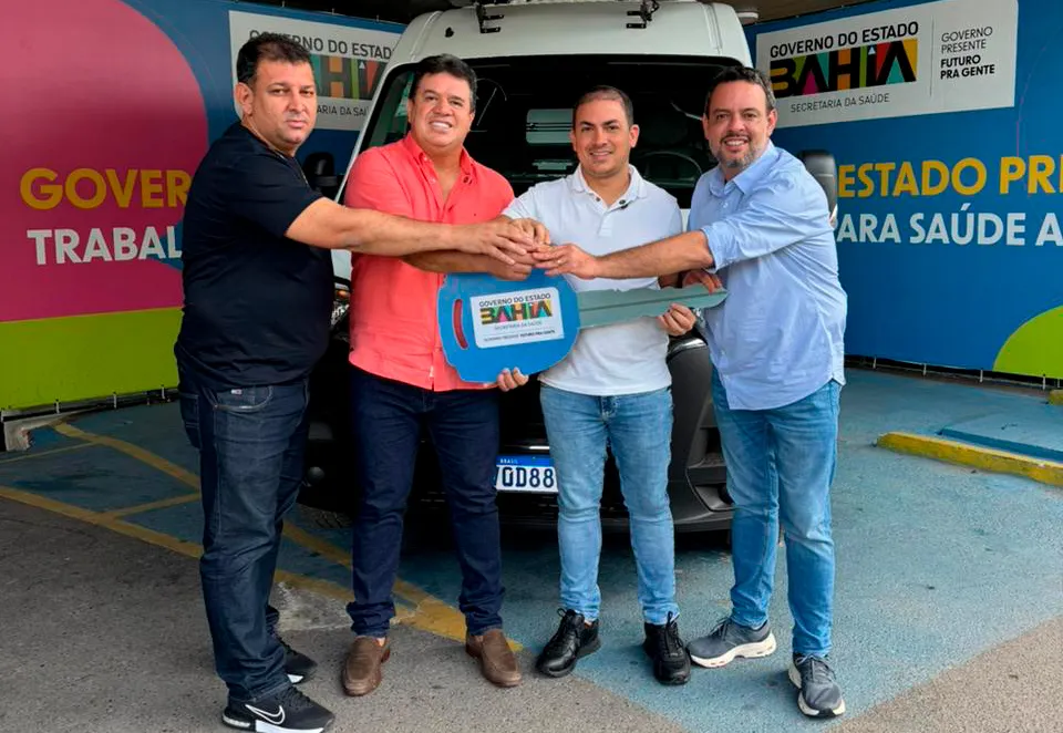 Prefeito Phellipe Brito anuncia chegada de nova ambulância para reforçar saúde de Ituaçu