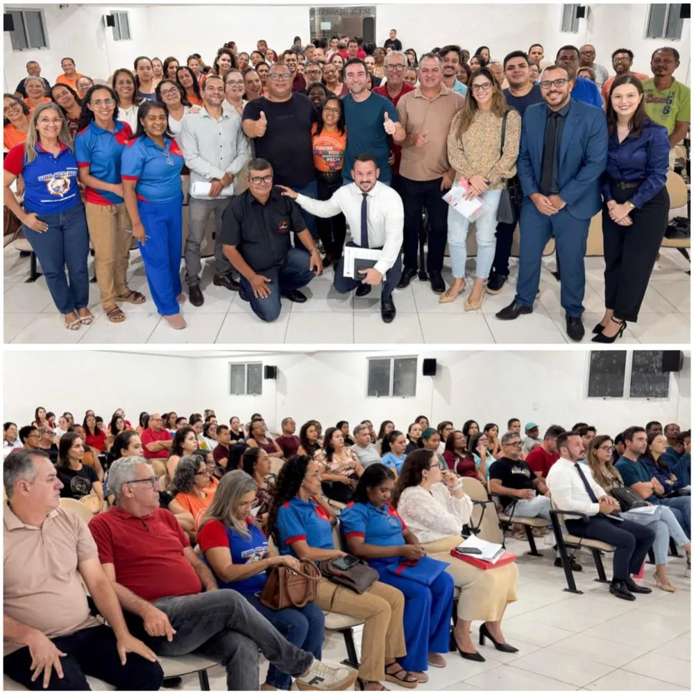 Fabrício Abrantes garante EPIs a agentes de saúde em reunião na Prefeitura de Brumado