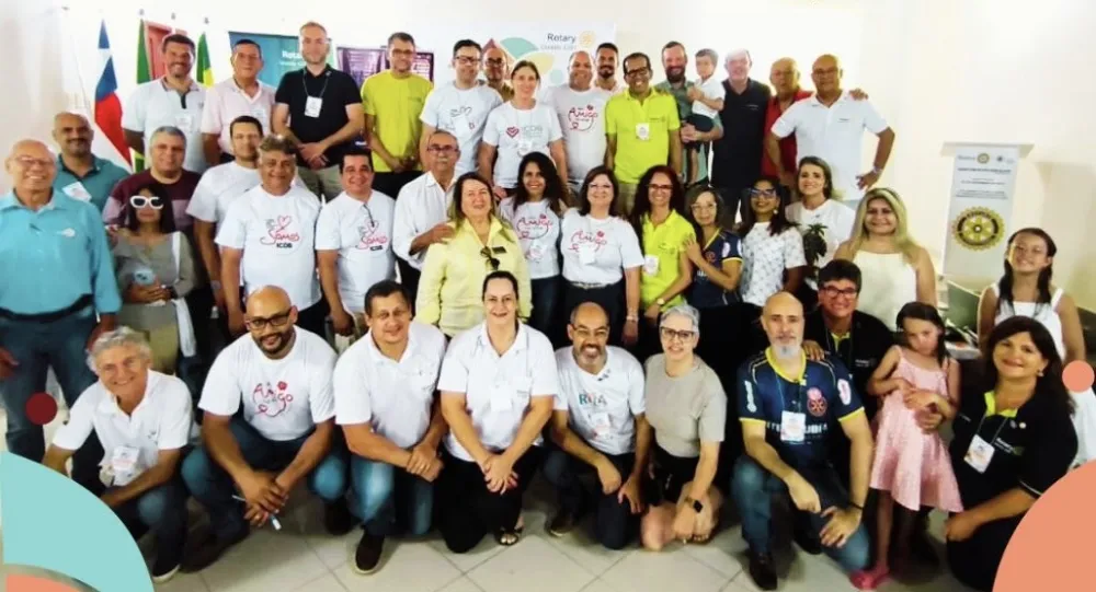 Rotary Club de Brumado marca presença em seminário de liderança em Bom Jesus da Lapa 
