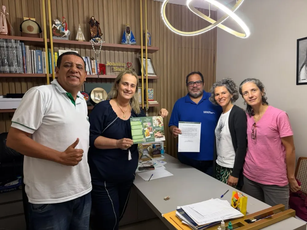 Prefeitura de Livramento firma parceria com projeto internacional de proteção aos polinizadores