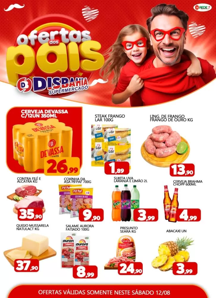 Ofertas: Sábado Filé do Disbahia Supermercado