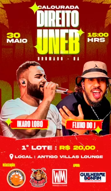 Calourada de Direito da UNEB agita Brumado nesta quinta (30/05)