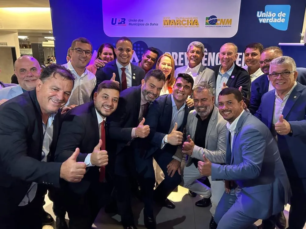 Jerônimo Rodrigues participa de encontro com a UPB e bancada baiana durante Marcha dos Prefeitos em Brasília