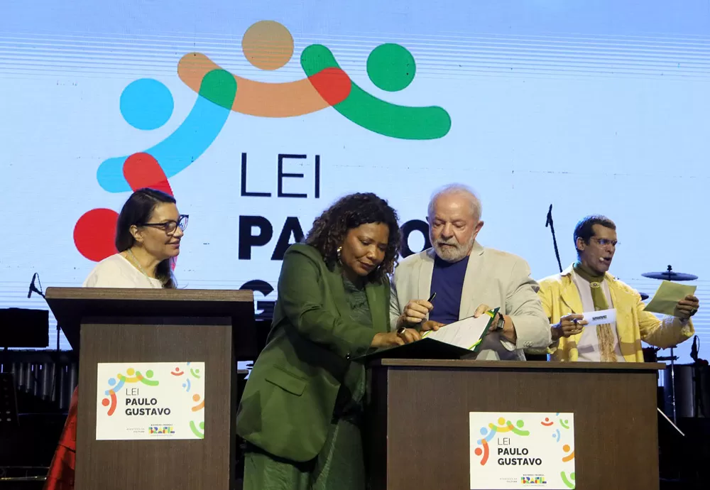 Lula lança Lei Paulo Gustavo em Salvador 