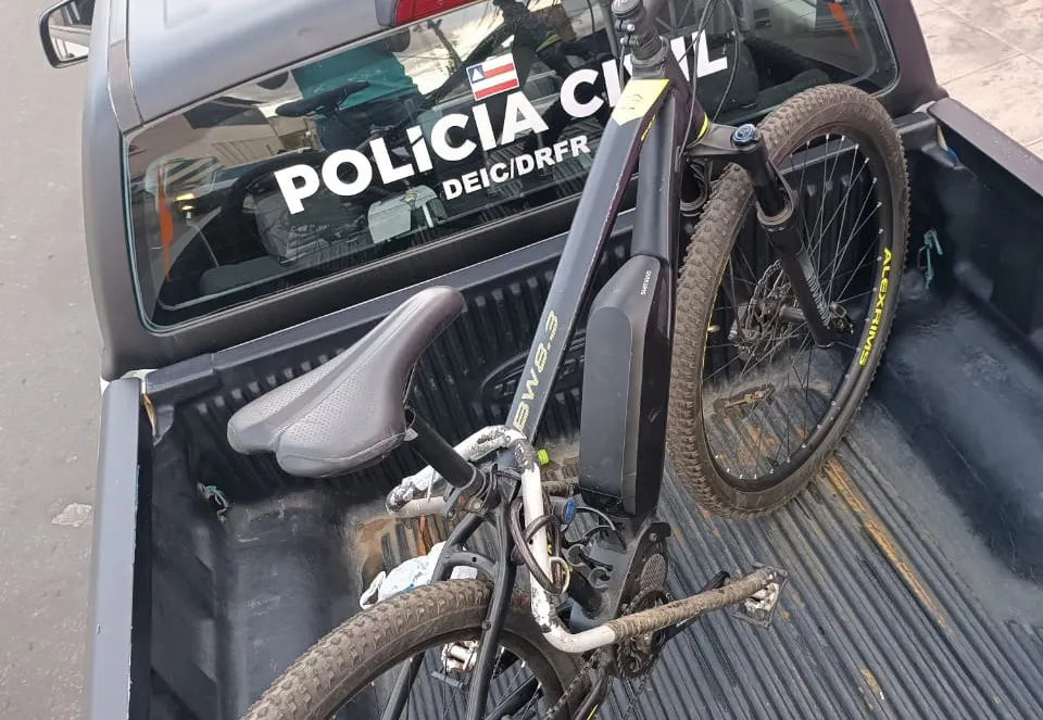 Polícia prende suspeitos por furto de bicicletas avaliadas em até R$ 40 mil em Vitória da Conquista