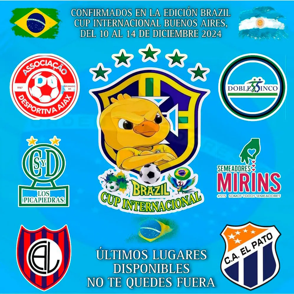 Escolinha de Futebol Ajax representará Brumado na Copa Internacional do Brasil em Buenos Aires