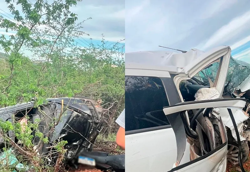 Acidente deixa três feridos na rodovia entre Malhada de Pedras e Rio do Antônio