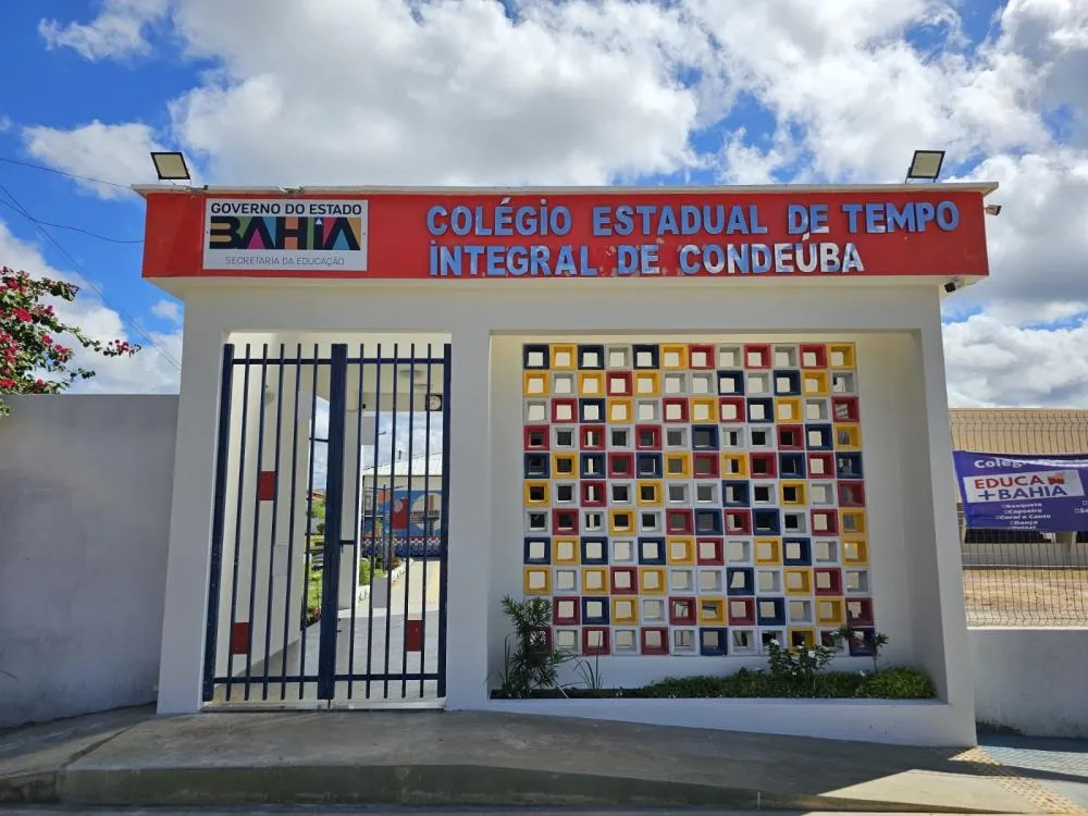 Novas instalações fortalecem ensino em tempo integral na rede estadual de Condeúba