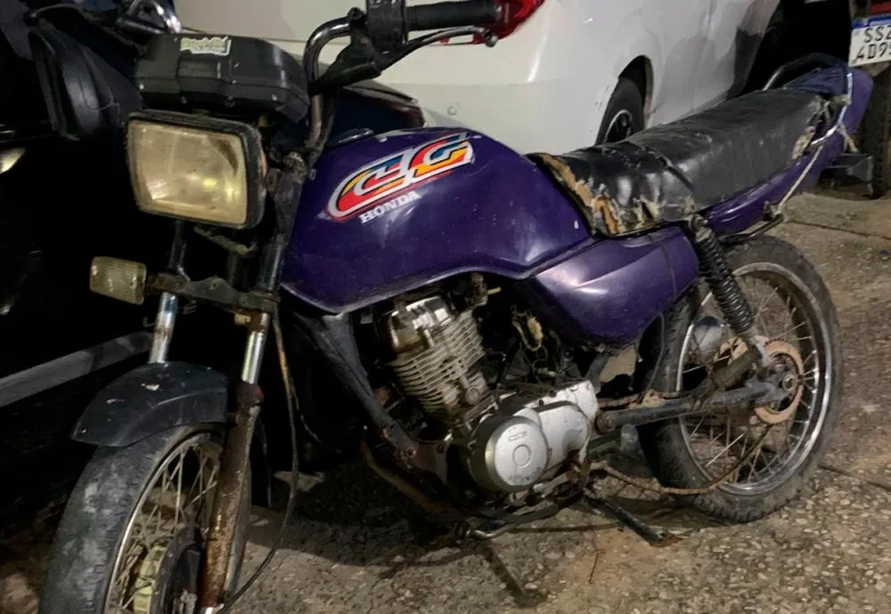 CIPRv/Brumado apreende motocicleta com sinais de adulteração em Tanhaçu