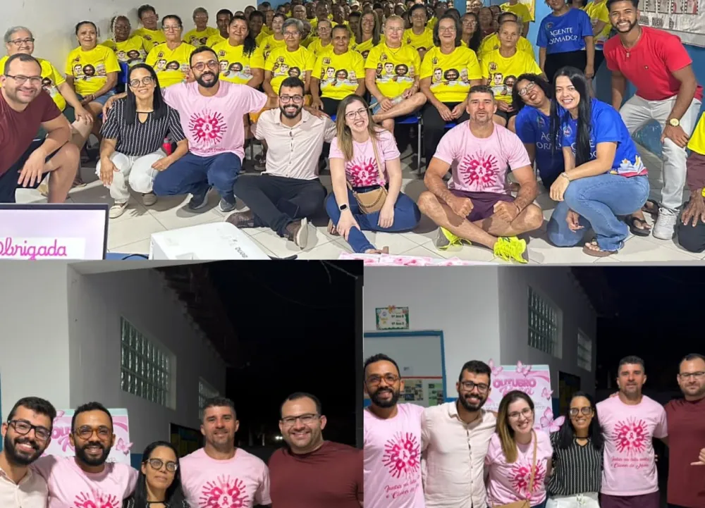 Outubro Rosa: equipe eMulti promove ação de conscientização com alunos da EJA em Tanhaçu