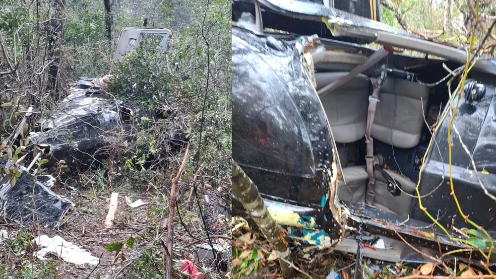 Destroços de helicóptero que transportava cantor Rick são encontrados; cinco pessoas morreram
