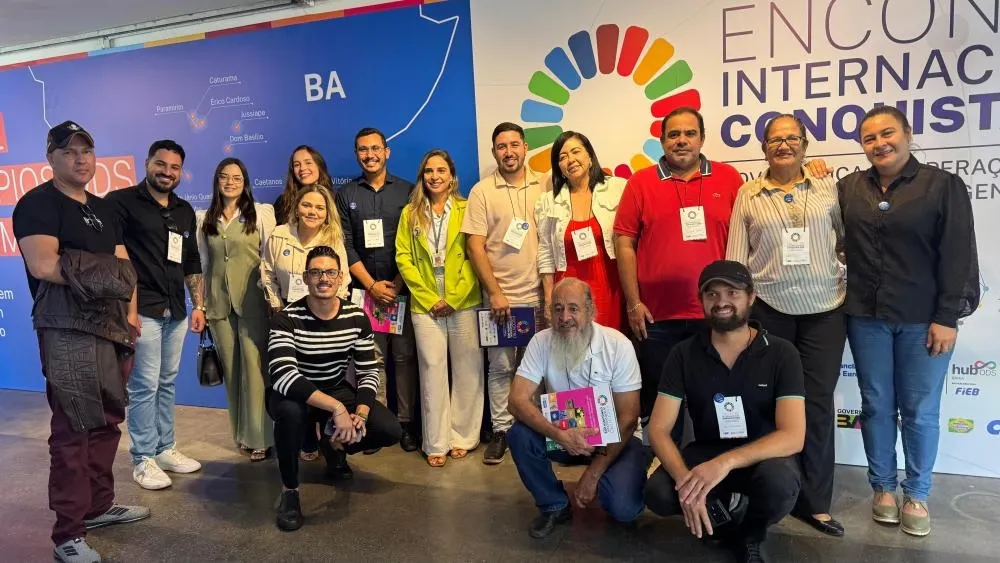 Representantes de Brumado participaram de evento internacional sobre desenvolvimento sustentável