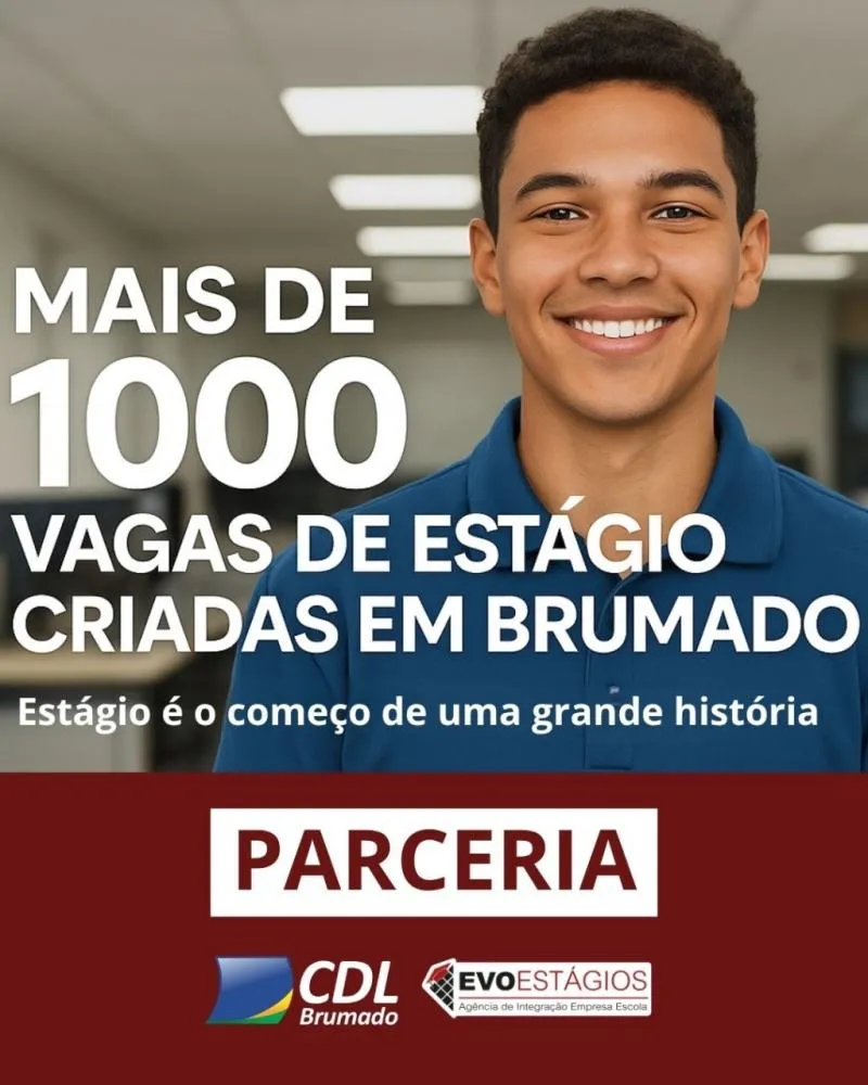 CDL de Brumado e Evoestágios impulsionam juventude local e destacam alto índice de efetivação entre estagiários